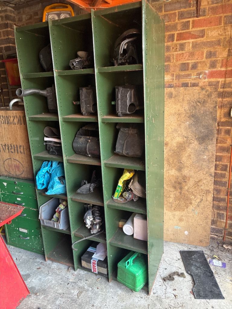 Industrial steel heavy duty shelving 