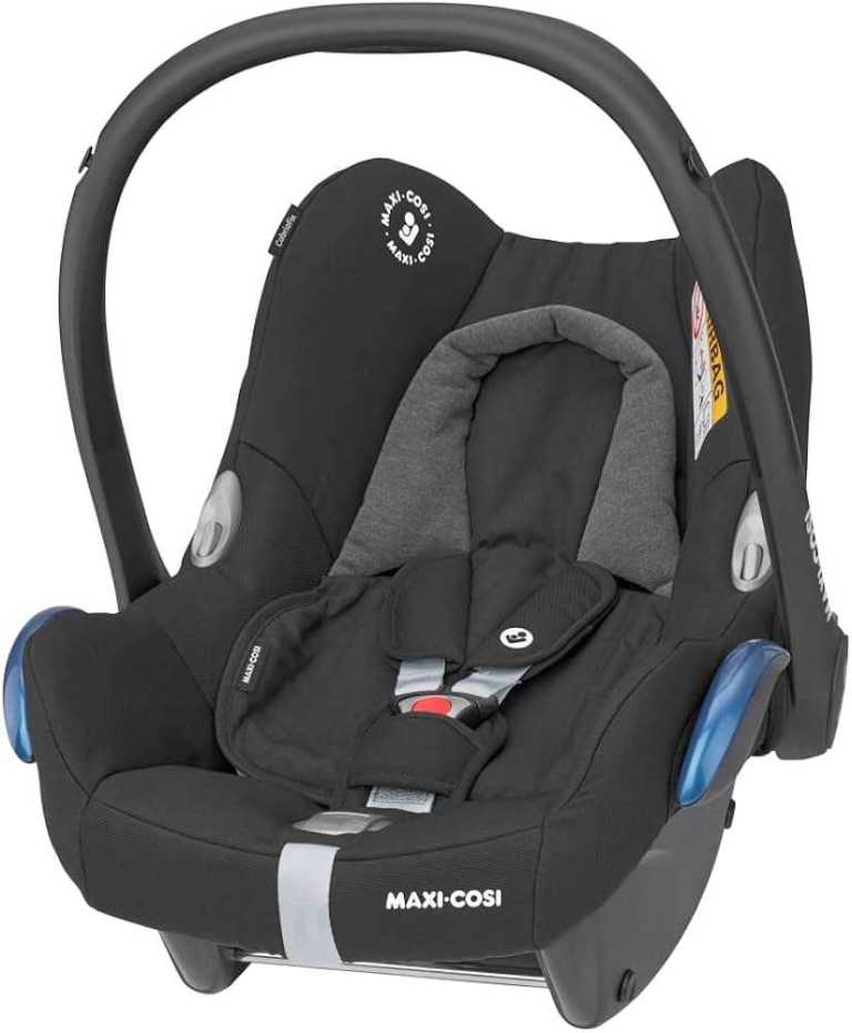 Maxi-Cosi Cabrio-Fix Baby Car Seat – Black, Good Condition