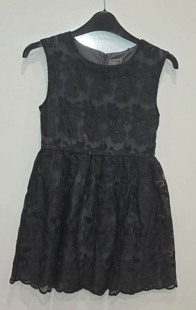 Girls Next Black Dress Age 10 Years