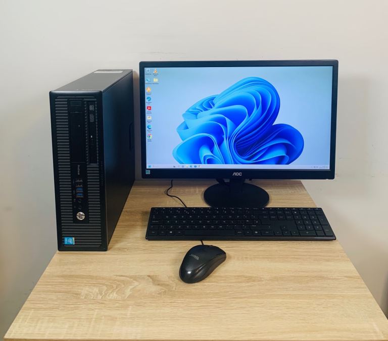 UltraFast i5 8GB 256GB SSD+ Pc Desktop Computer System , Win11 Microsoft office