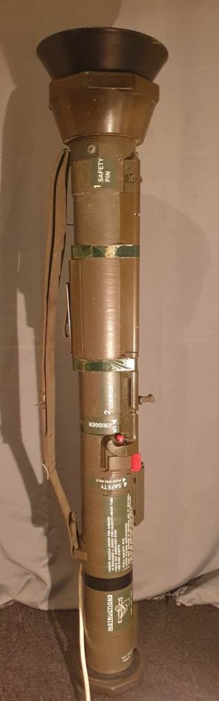 Floor Lamp Decommissioned AT4 Rocket Launcher 