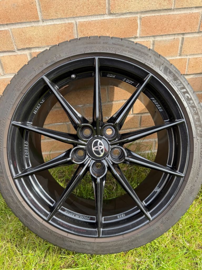 Toyota GR Yaris circuit pack genuine forged BBS wheels with Michelin pilot sport 4S tyres x4