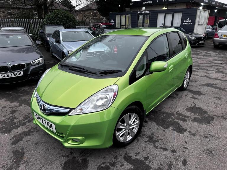 2012 Honda Jazz 1.3h IMA HS CVT Euro 5 5dr HATCHBACK Petrol/Electric Hybrid Automatic