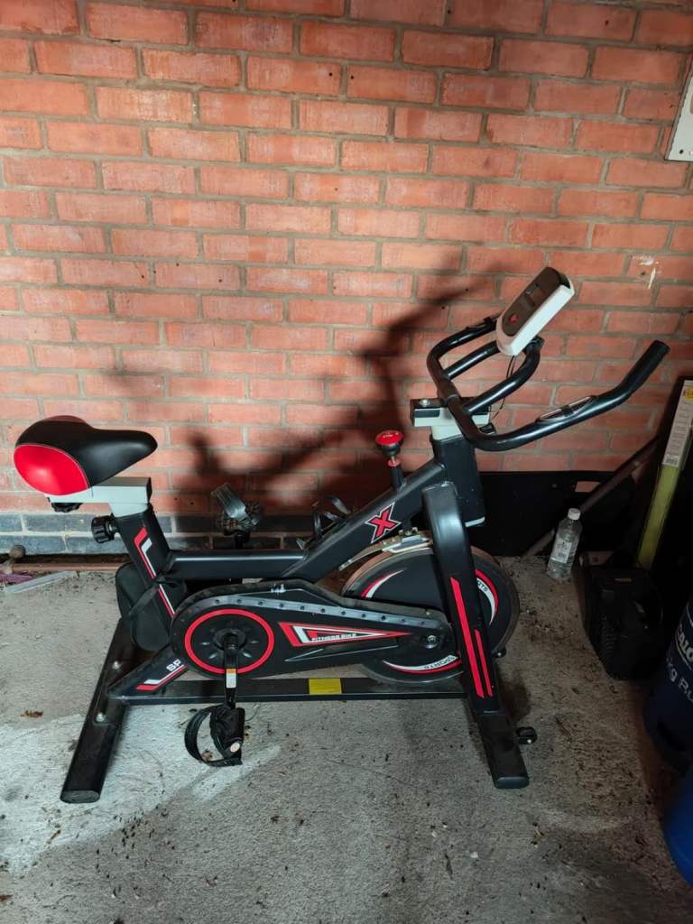 Exercise Spin Bike Fully Working