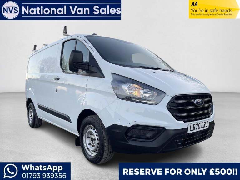 2020 Ford Transit Custom 2.0 300 EcoBlue Leader L1 H1 Euro 6 (s/s) 5dr PANEL VAN Diesel Manual