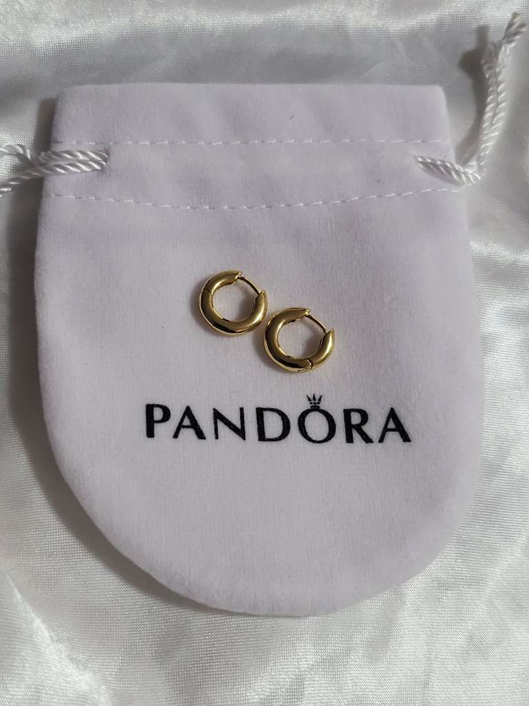 Pandora Gold Hoop Earrings – As Good As New