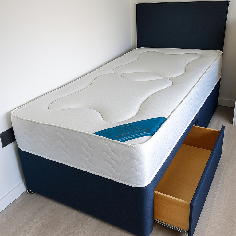 Durable Divan Bed Frame with Deep Drawers Ideal for Modern Space Optimization