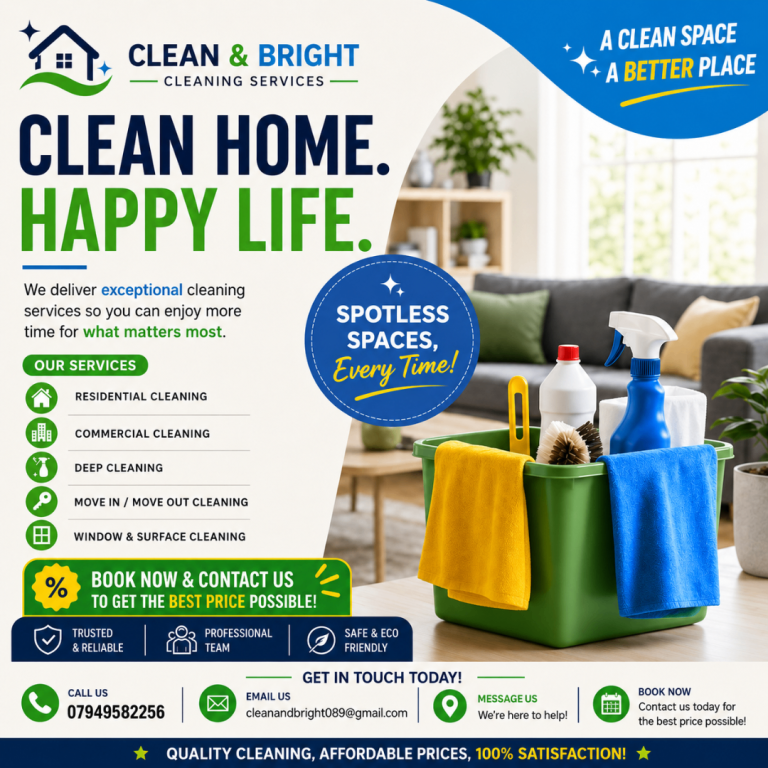 ✨🧽 PROFESSIONAL CLEANING SERVICES IN CAMBRIDGESHIRE 🧽✨