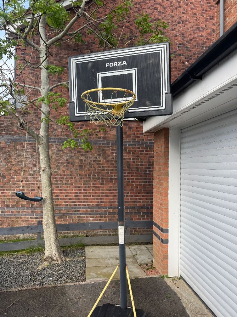 Forza basketball hoop and stand 