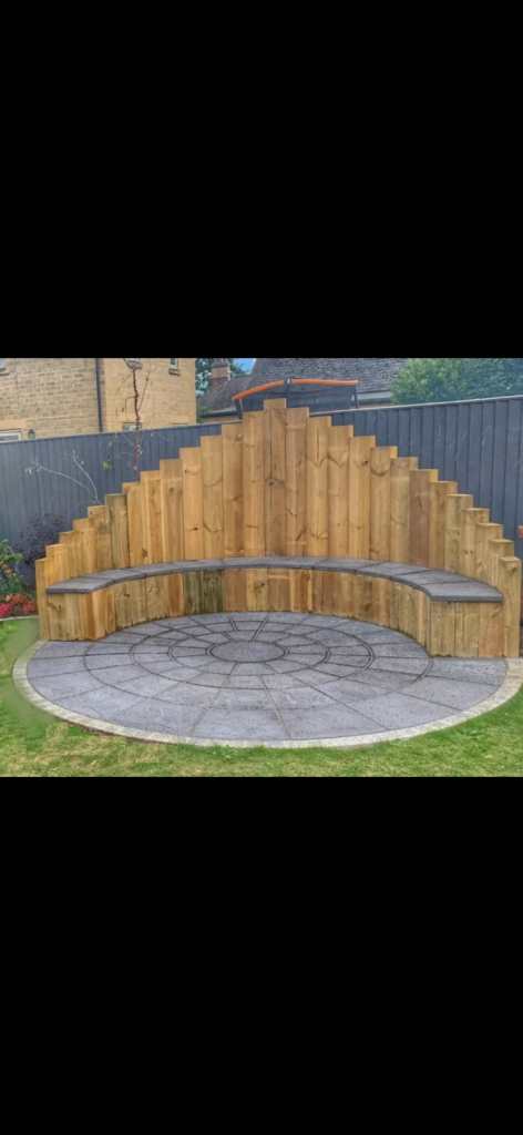 Railway sleepers 8feet x 8 inch x 4 inch £20 each brand new 