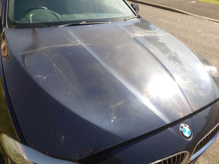 BMW 5 Series (F10/F11) Imperial Blue (metallic) bonnet