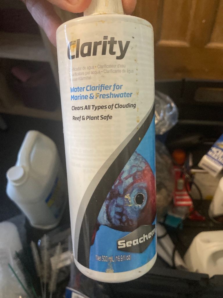 Assortment of aquarium products