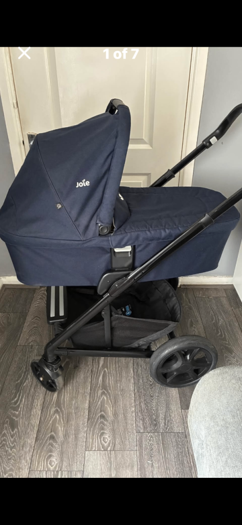 Joie Pram Pushchair Travel System – Navy Blue
