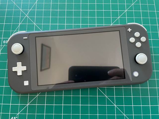 Nintendo Switch Lite Grey + 128GB SD Card, Official Charger & HORI