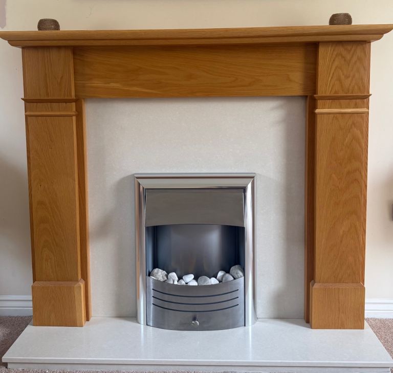 Flamerite Electric Fire, surround, hearth 