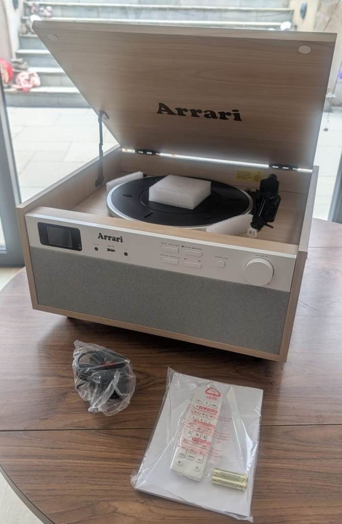 All in one music system Record Player DAB+/FM Radio CD USB 36W | AT-3600L MM Cartridge