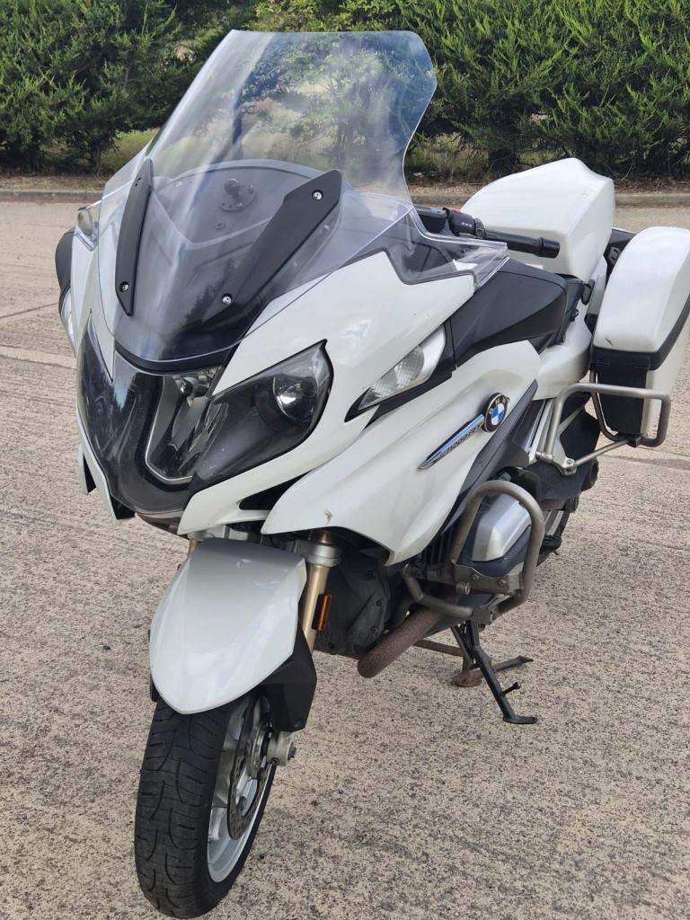 2018 67 BMW R1200RT LC 1 OWNER EX POLICE WHITE R 1200 RT R1200 INCLUDES VAT