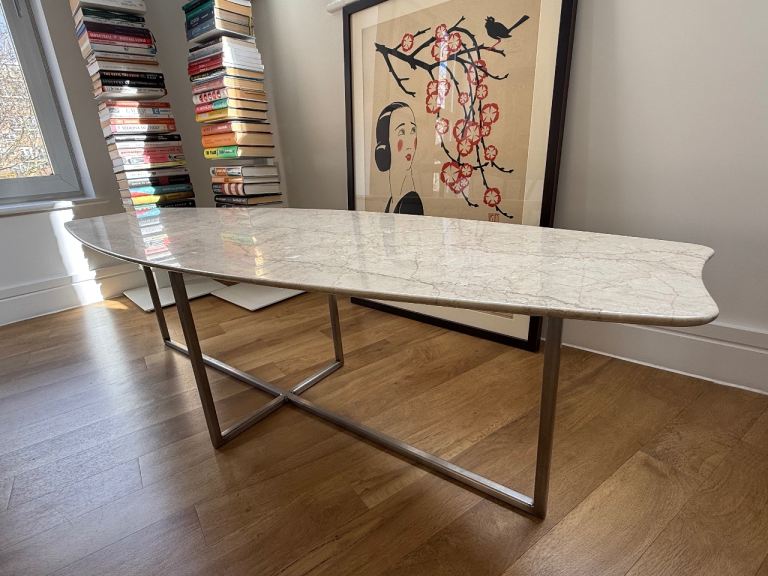 REAL MARBLE COFFEE TABLE