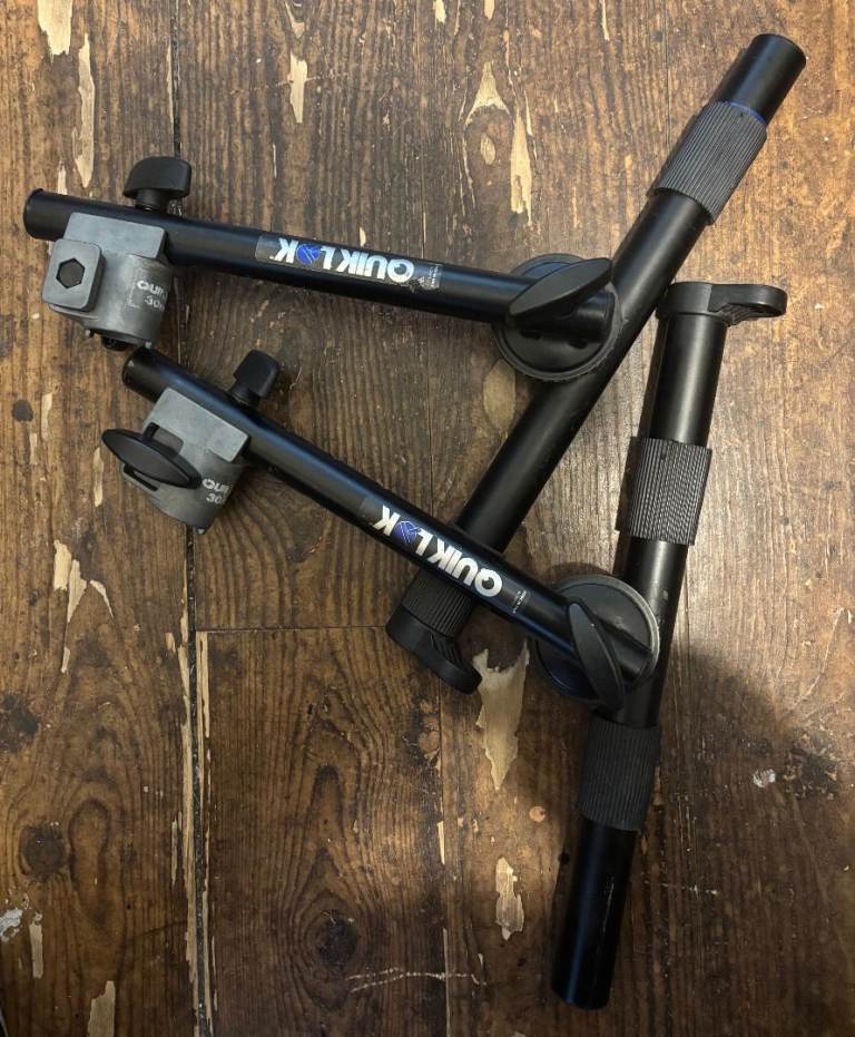 Quik Lok Adjustable Second Tier Add-On - Black - Keyboard Stands