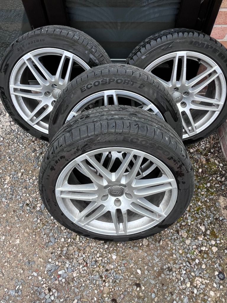 19”Audi RS4 alloy wheels x 4 