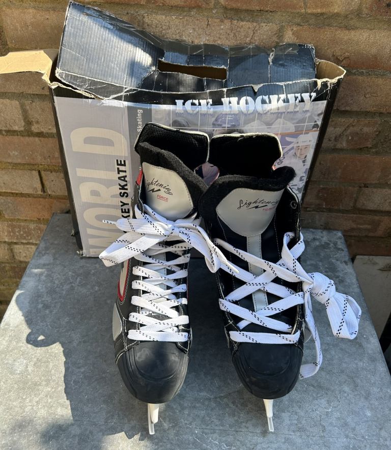Lightening Force Ice Hockey Skates Size 9 NO TIME WASTERS 