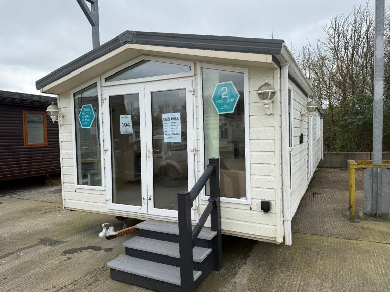 2 Bed Static Caravan - DG, CH, French Doors - Offsite Sale / Own Land / Farms