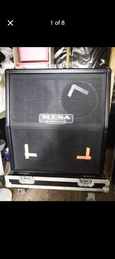 Mesa Boogie Cabinet with Flightcase