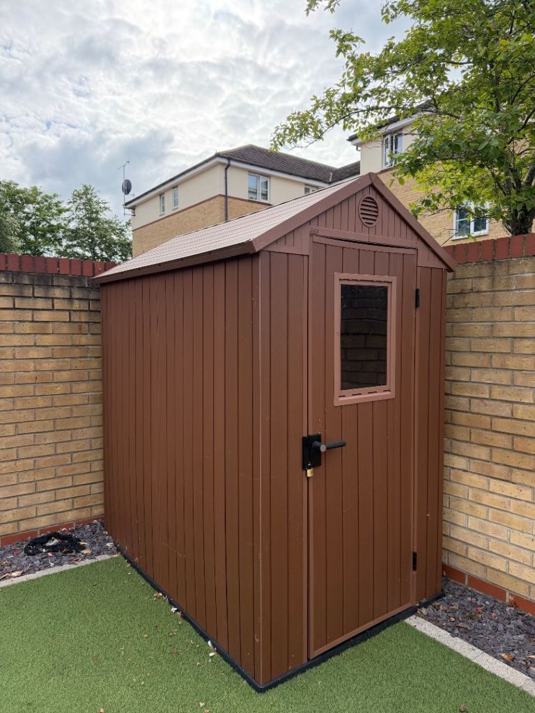 Plastic Shed Garden 