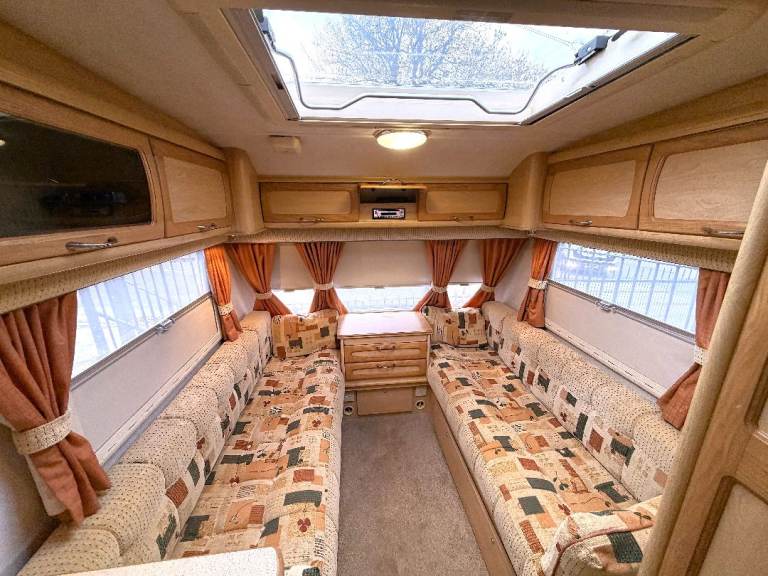 2003 ELDDIS ODYSSEY 505 5 BERTH, COULD MAKE FIXED BED, MOTOR MOVER & FULL AWNING