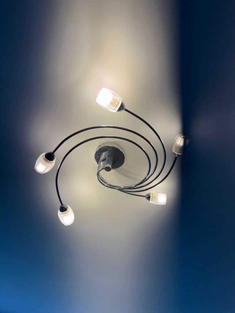 Pair of matching very good quality ceiling lights, £60 pair or Best Offer 