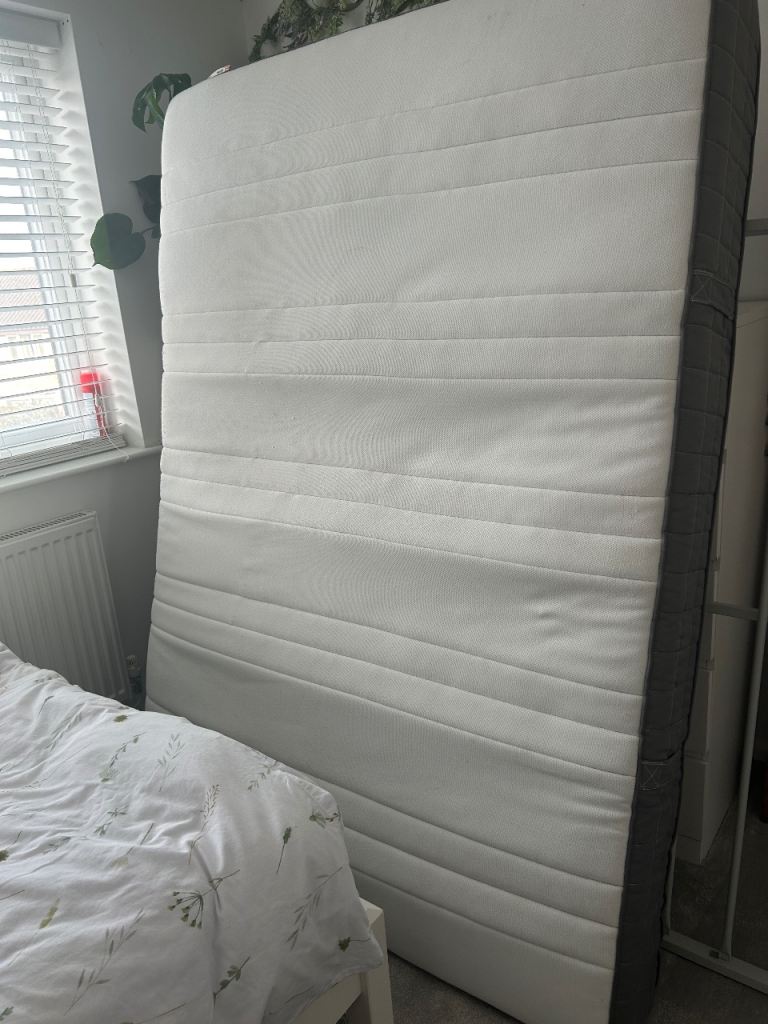 Double IKEA mattress 2yrs old, free.