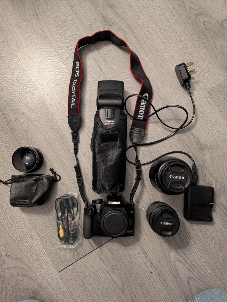 Digital SLR camera and accessories 