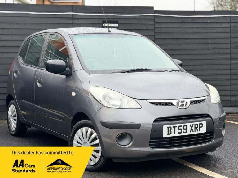 2010 Hyundai i10 1.2 Classic 5dr HATCHBACK PETROL Manual
