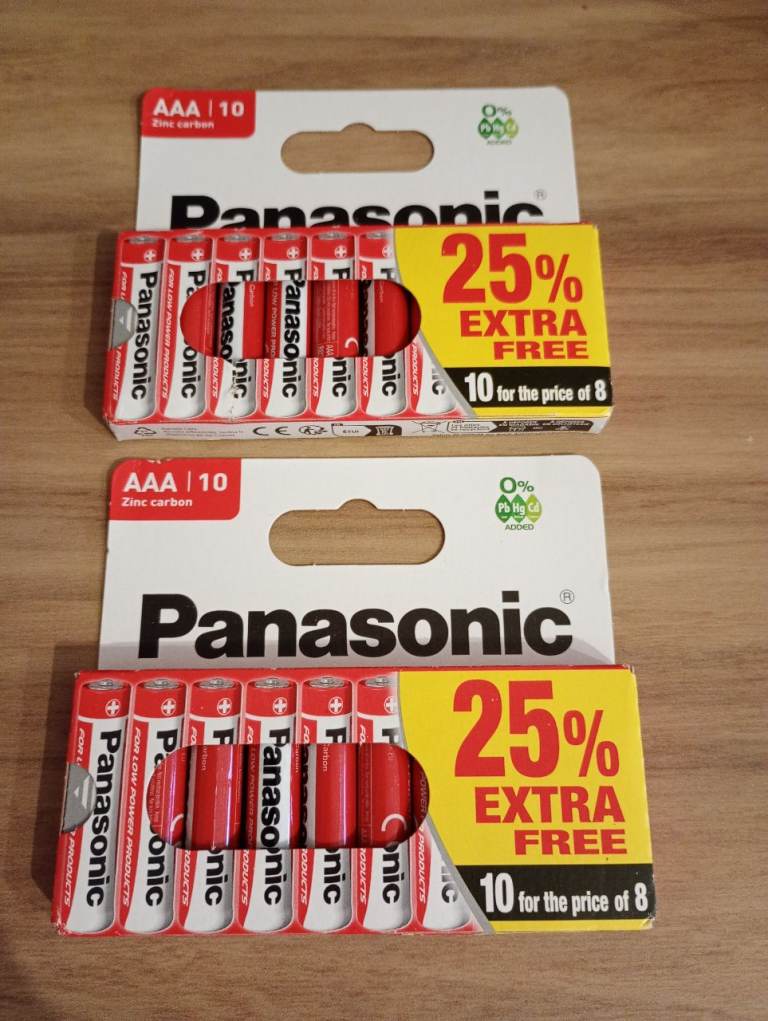 image for AAA batteries x 20