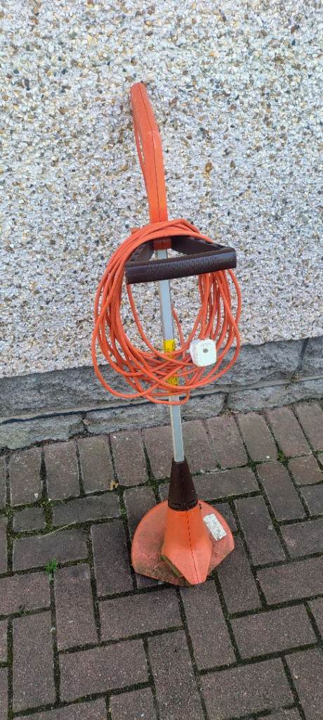 Electric Grass Trimmer/Strimmer – Orange, Good Condition