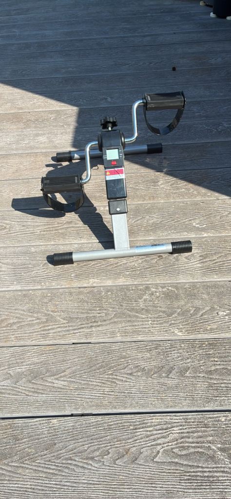 Exercise wheels. 