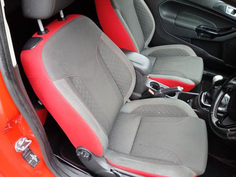 Ford Fiesta Mk7.5 Red Edition ST Line Seats 