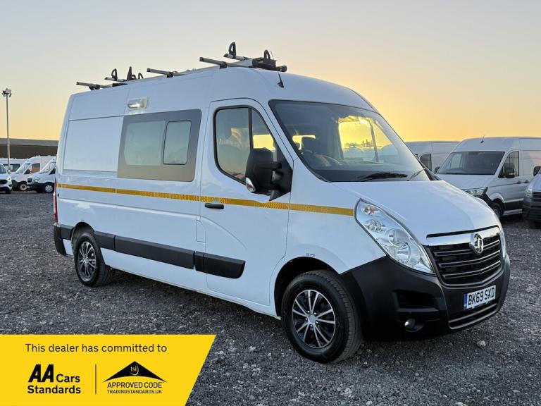2020 Vauxhall Movano 2.3 CDTI H2 Van 130ps PANEL VAN DIESEL Manual