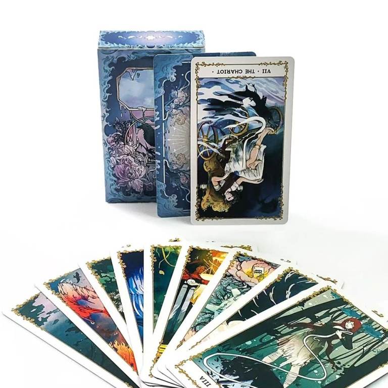 🔥 Hot-selling Tarot Cards  English Version Mysterious Divination Card Game