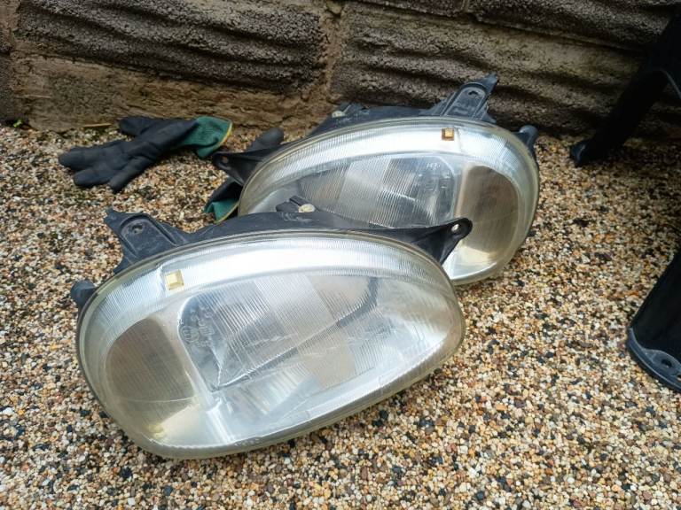 Vauxhall corsa b headlights