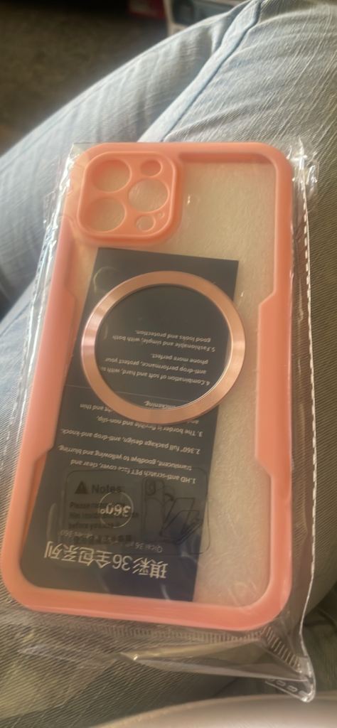 iPhone 12 Pro Max Pink 360° Protect Case - NEW