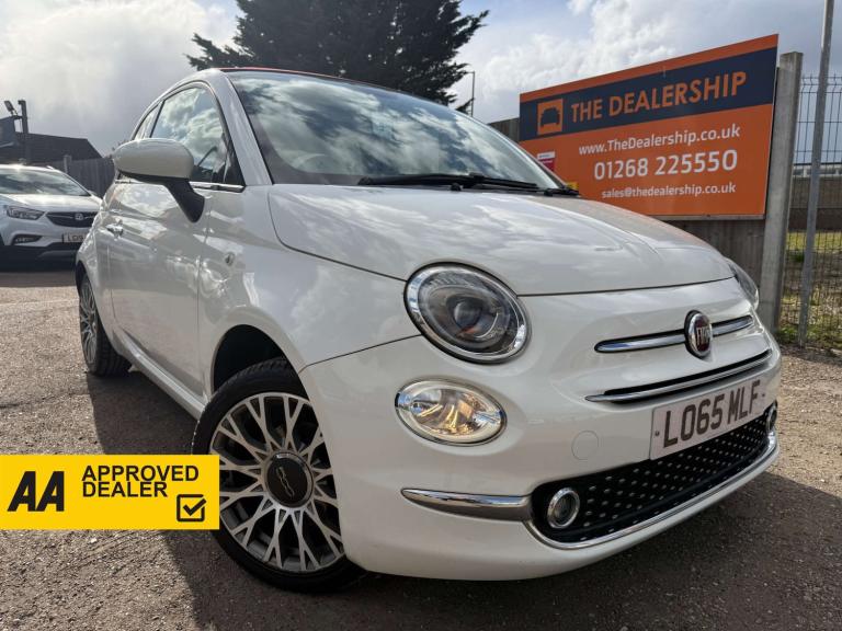 2015 Fiat 500 1.2 500 C Lounge 2dr Convertible Petrol Manual