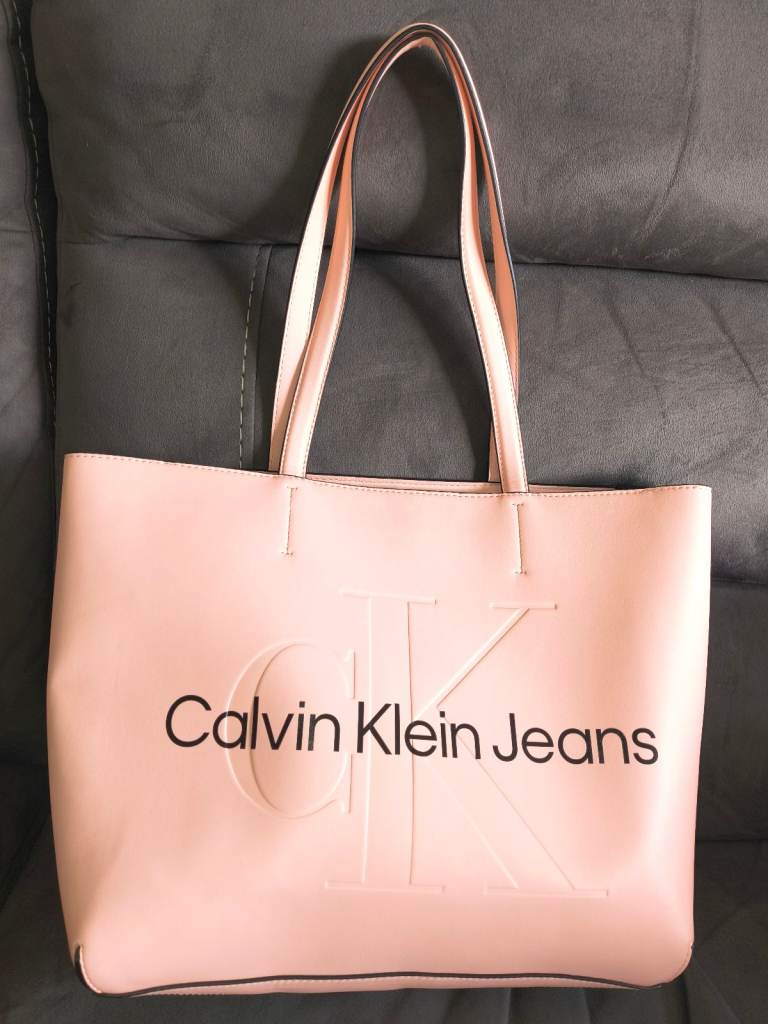 Calvin Klein Jeans pink bag 