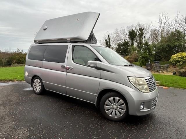 2005 NISSAN ELGRAND POP TOP AUTOMATIC CAMPERVAN FOR SALE