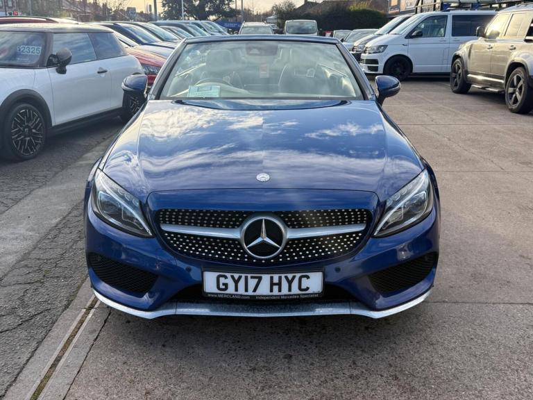  Mercedes-Benz C Class 2.1 C220d AMG Line (Premium Plus) Cabriolet G-Tronic+ Euro 6 (s/s) 2dr Die...
