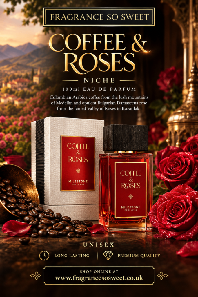 Coffee & Roses Niche 100ml Eau De Parfum New From Fragrance So Sweet