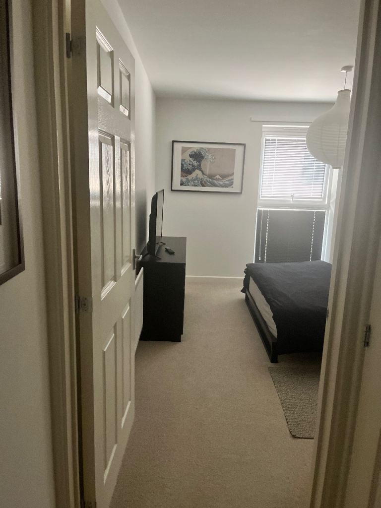 One single bedroom shared bathroom and kitchen 