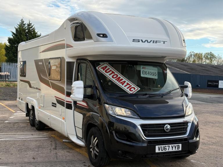 Fiat DUCATO SWIFT KON-TIKI 649 AUTOMATIC TAG AXLE 6 BERTH MOTOR HOME