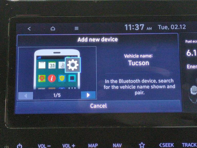 2022 Hyundai TUCSON 1.6 h T-GDi N Line SUV 5dr Petrol Hybrid Auto Euro 6 (s/s) (230 ps) - HEATE S...