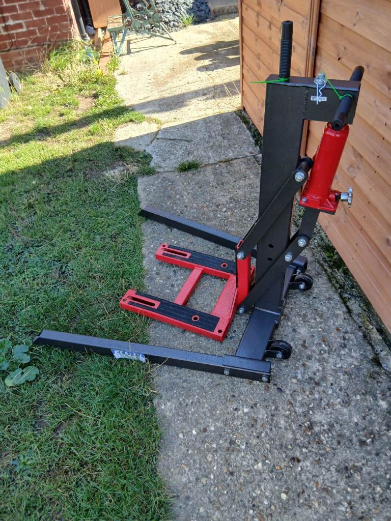 Sealey Single post motorcycle lift